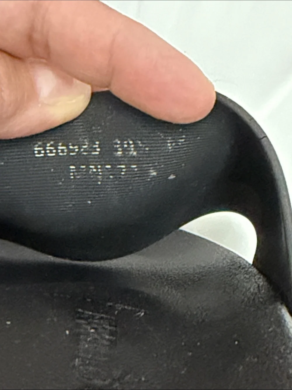 Alexander McQueen Black Embossed Logo Slide Sandals